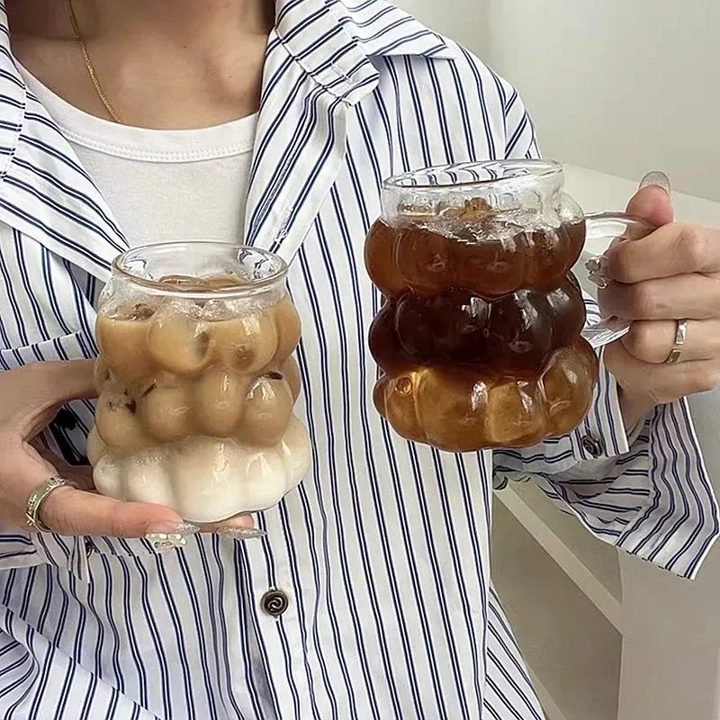 The All-Season Heat-Resistant Glass Mug – Minimalist Clear Drinkware (Available in 3 Styles)