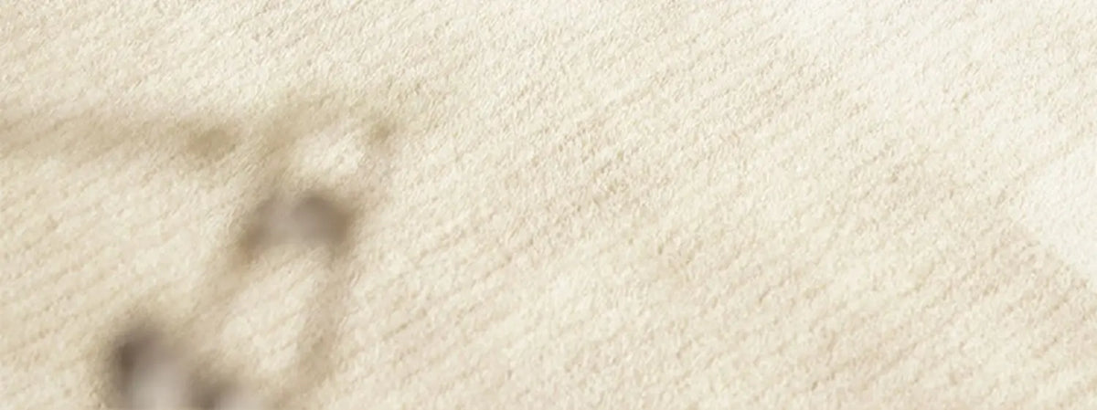 French Cream Style Carpets for Living Room Irregular Shape Bedroom Decor Line Carpet Fluffy Soft Plush Rug Thick Washable Mat