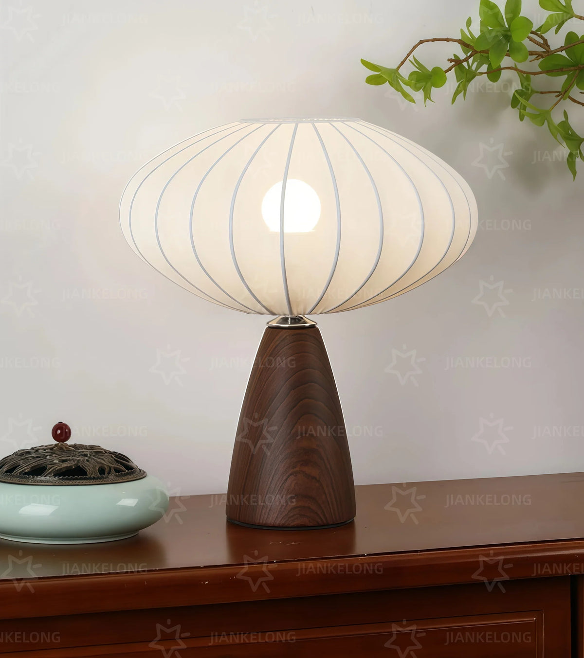 Japanese Nordic Floor Lamps Fabric Standing Lights Home Decoration LED Chandeliers for Living Dining Room Sofa Corner Study Cafe