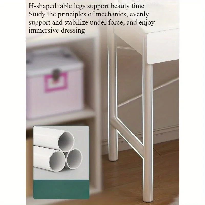 Dresser Bedroom Simple Modern Small Apartment Makeup Table Makeup Table Dressing Table Small 2025 Light Luxury New