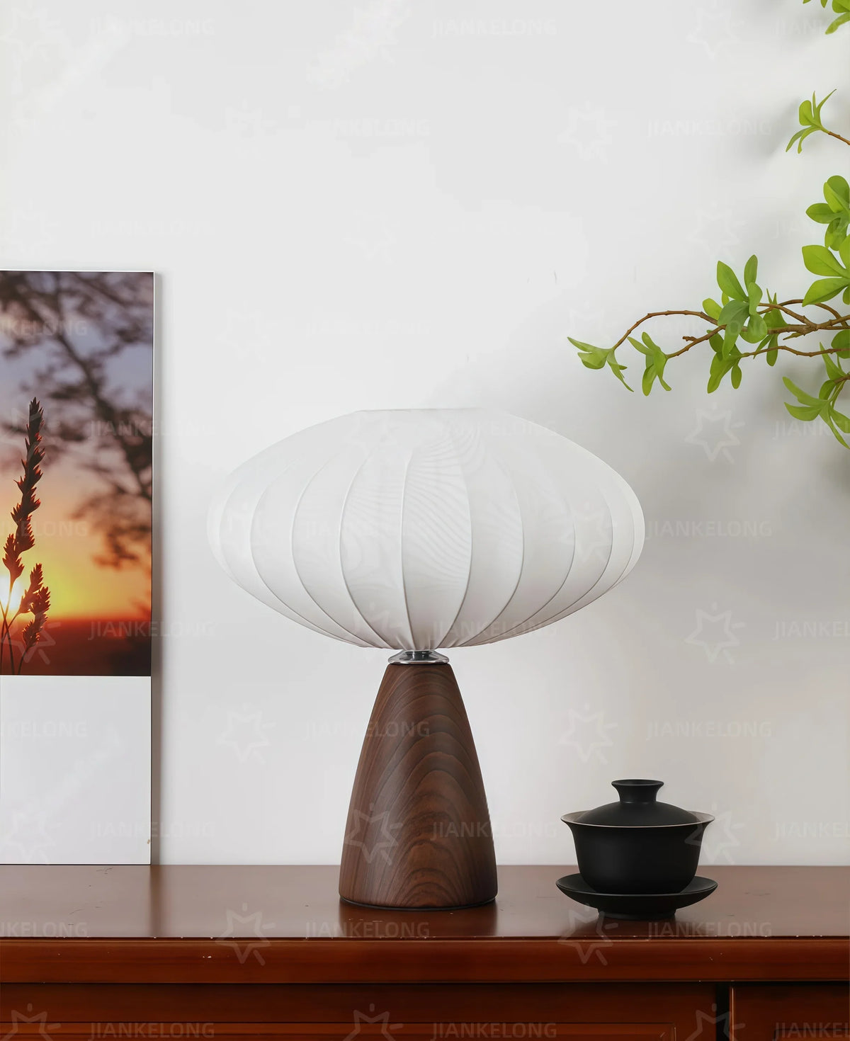 Japanese Nordic Floor Lamps Fabric Standing Lights Home Decoration LED Chandeliers for Living Dining Room Sofa Corner Study Cafe