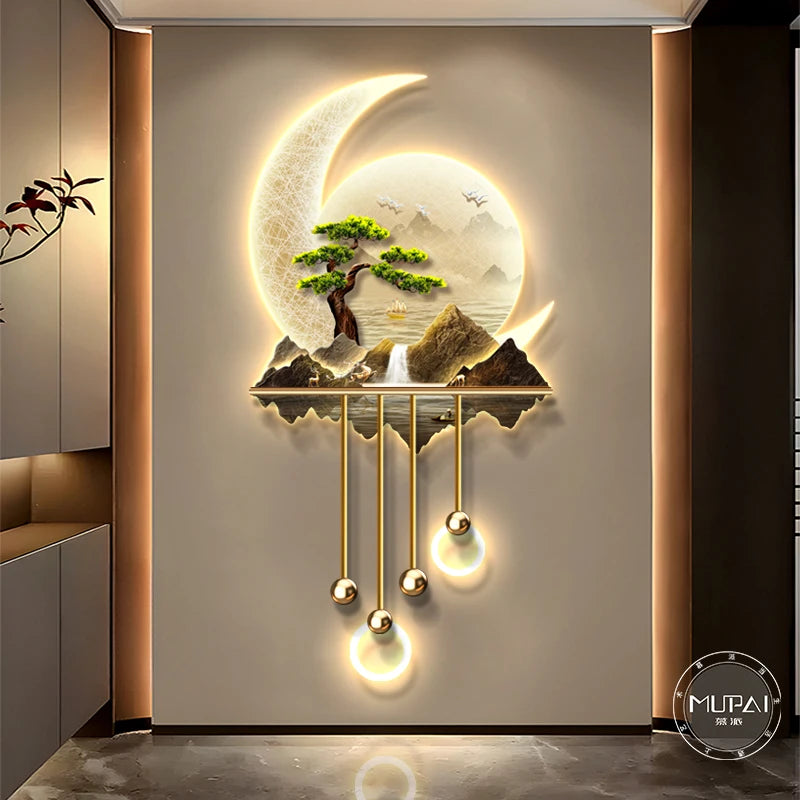 Modern Creative Mural Light For Corridor Home Decoration Wall Lamp