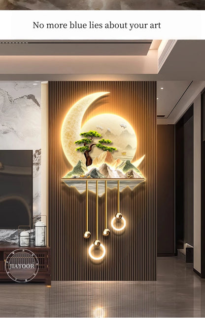 Modern Creative Mural Light For Corridor Home Decoration Wall Lamp
