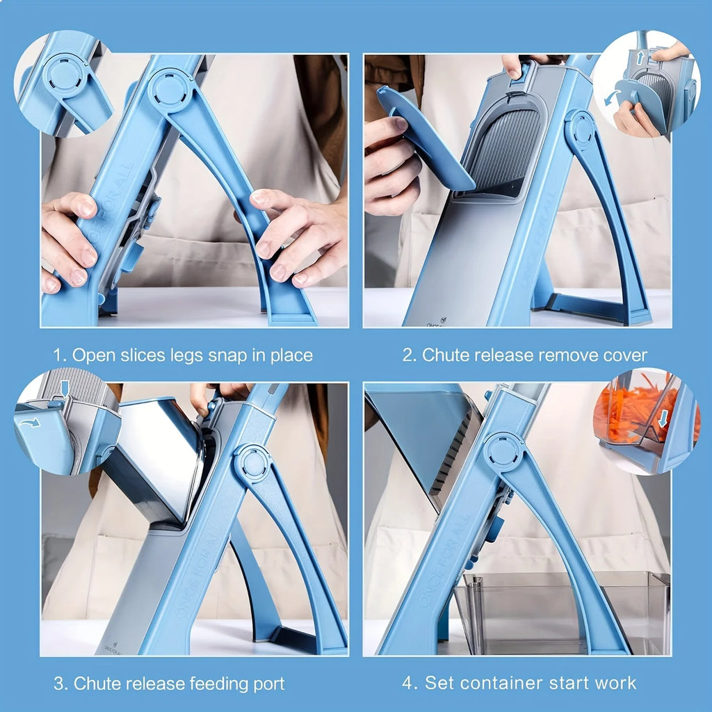 Multifunctional Adjustable Vegetable & Fruit Slicer – Daily Nest