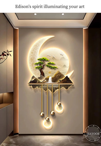 Modern Creative Mural Light For Corridor Home Decoration Wall Lamp