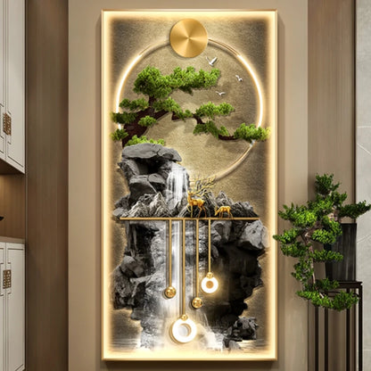 Modern LED Wall Lamp Crystal Porcelain