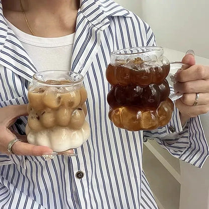 The All-Season Heat-Resistant Glass Mug – Minimalist Clear Drinkware (Available in 3 Styles)