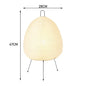 Nordic Wabi Sabi LED Desk Lamp, USB Powered Indoor Decor Light, Suitable for Living Room, Bedside, Bedroom & Dining Table