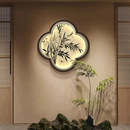 Modern Creative LED Wall Lamp For Living Room Entrance Bedroom Study Dining Hanging Painting Mural Light Lustre Home Decorations