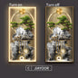 Modern LED Wall Lamp Crystal Porcelain