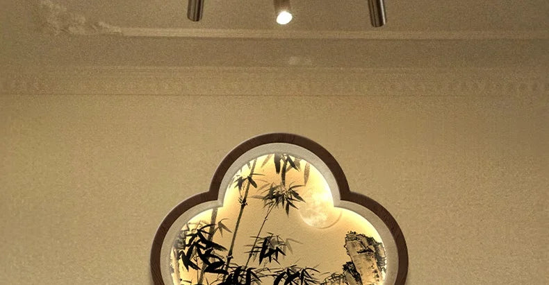 Modern Creative LED Wall Lamp For Living Room Entrance Bedroom Study Dining Hanging Painting Mural Light Lustre Home Decorations