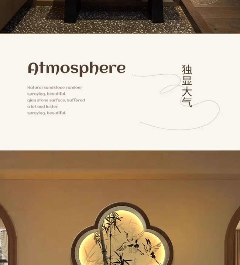 Modern Creative LED Wall Lamp For Living Room Entrance Bedroom Study Dining Hanging Painting Mural Light Lustre Home Decorations