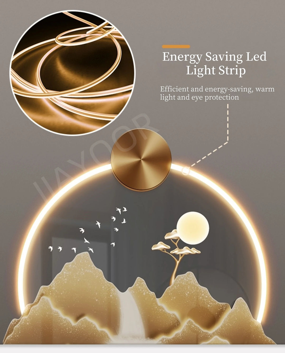 Modern Creative Mural Light For Corridor Home Decoration Wall Lamp