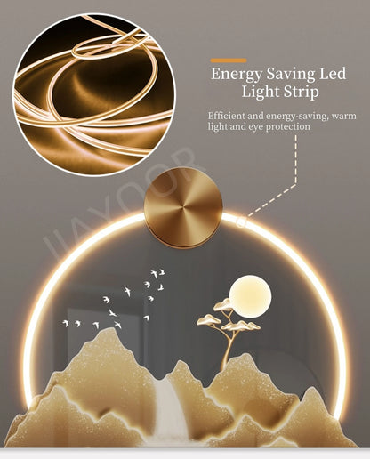 Modern Creative Mural Light For Corridor Home Decoration Wall Lamp
