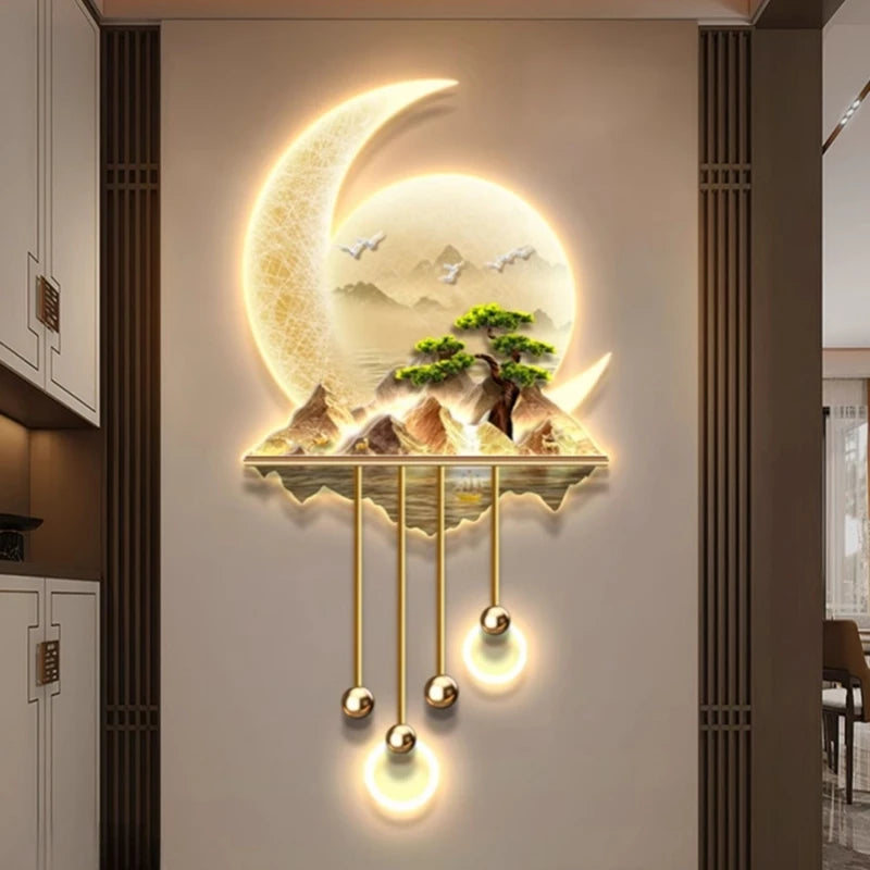 Modern Creative Mural Light For Corridor Home Decoration Wall Lamp