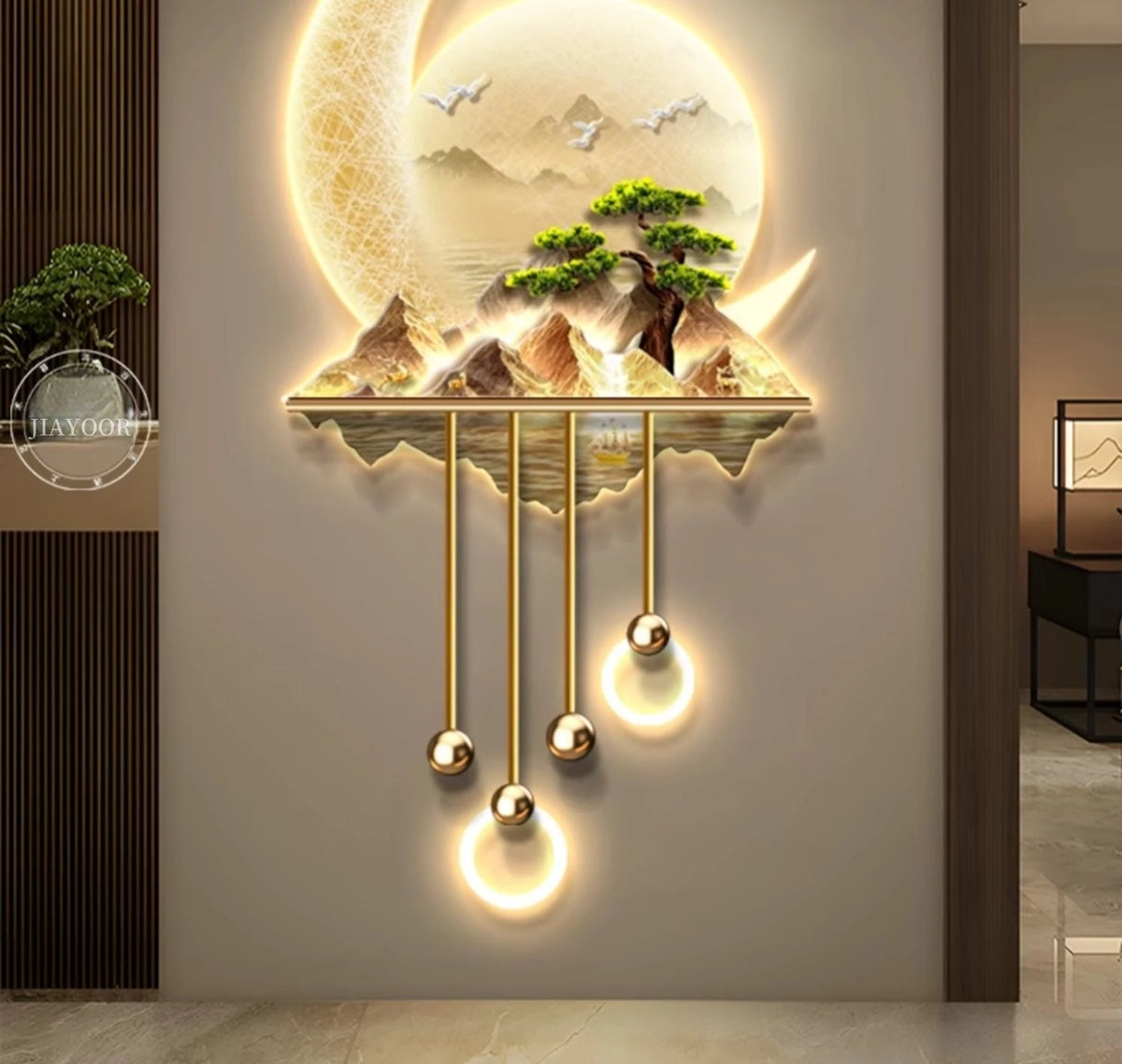 Modern Creative Mural Light For Corridor Home Decoration Wall Lamp