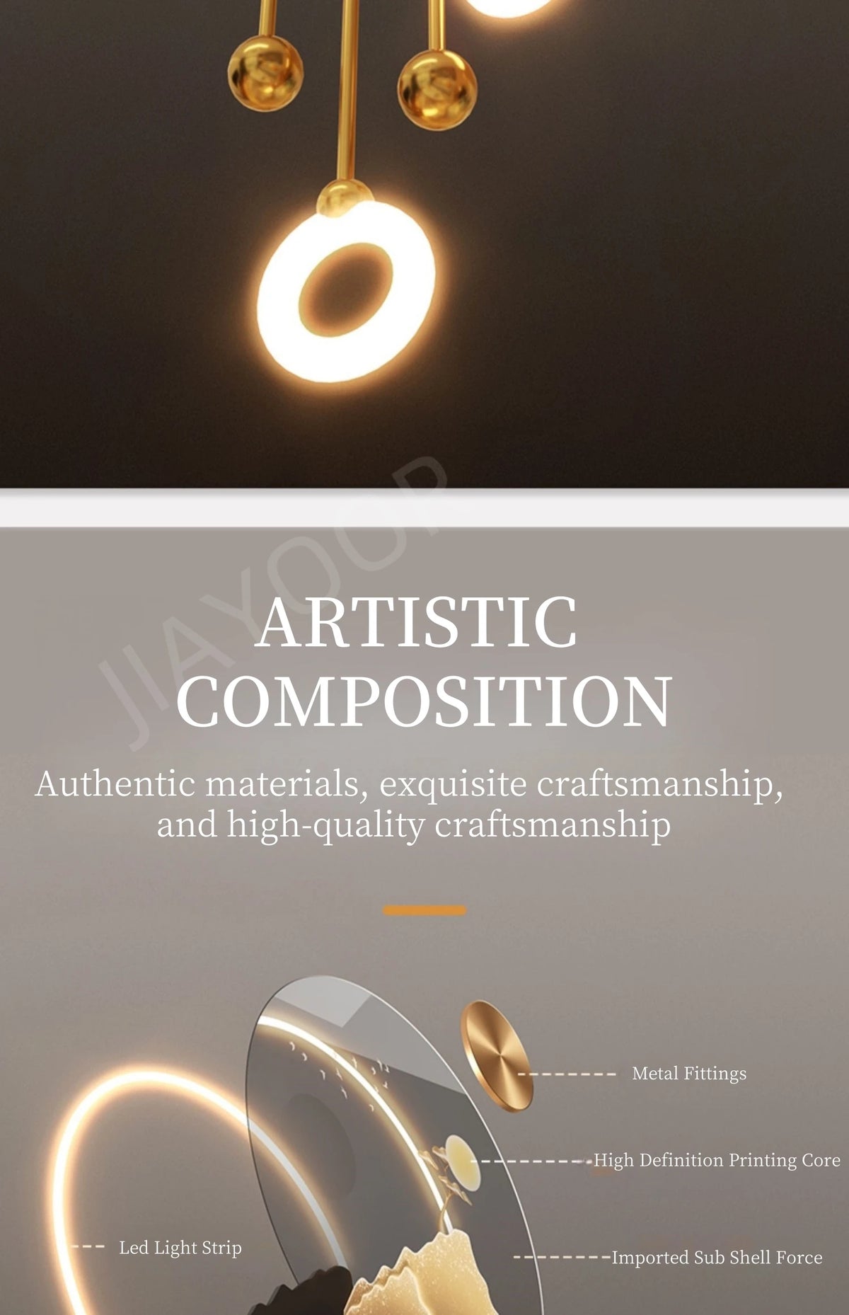 Modern Creative Mural Light For Corridor Home Decoration Wall Lamp