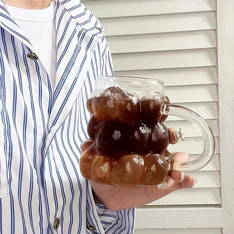 The All-Season Heat-Resistant Glass Mug – Minimalist Clear Drinkware (Available in 3 Styles)