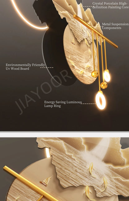 Modern Creative Mural Light For Corridor Home Decoration Wall Lamp