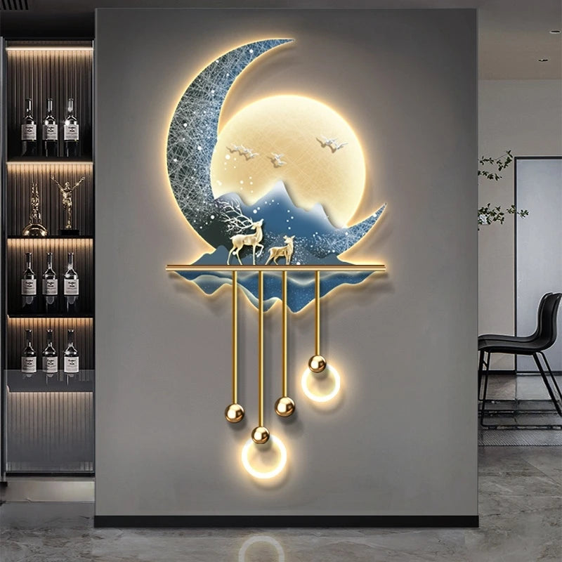 Modern Creative Mural Light For Corridor Home Decoration Wall Lamp
