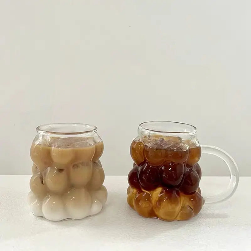 The All-Season Heat-Resistant Glass Mug – Minimalist Clear Drinkware (Available in 3 Styles)