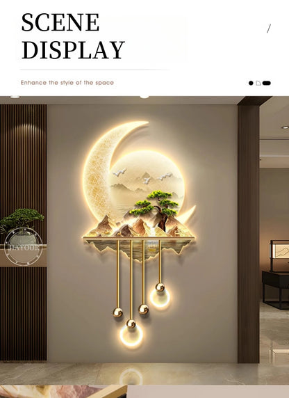 Modern Creative Mural Light For Corridor Home Decoration Wall Lamp