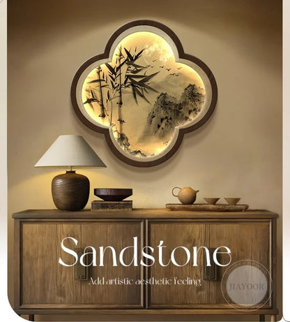 Modern Creative LED Wall Lamp For Living Room Entrance Bedroom Study Dining Hanging Painting Mural Light Lustre Home Decorations