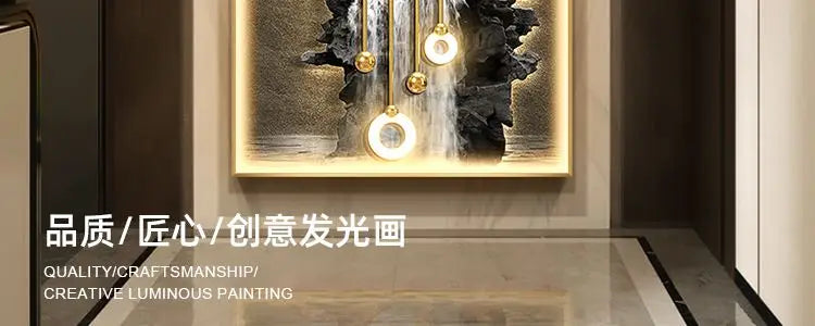 Modern LED Wall Lamp Crystal Porcelain
