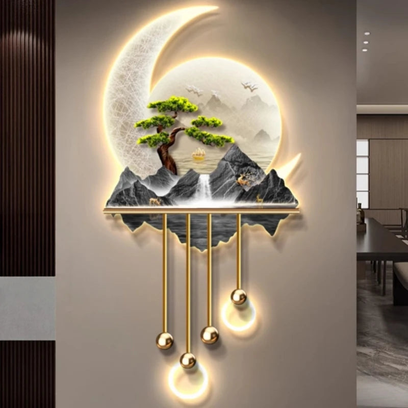 Modern Creative Mural Light For Corridor Home Decoration Wall Lamp