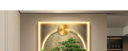 Modern LED Wall Lamp Crystal Porcelain