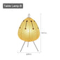 Modern Wabi-sabi Tripod Rice Paper LED Table Lamps